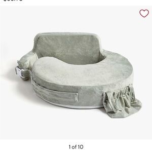 My Brest Friend Nursing Pillow - Soft Gray
